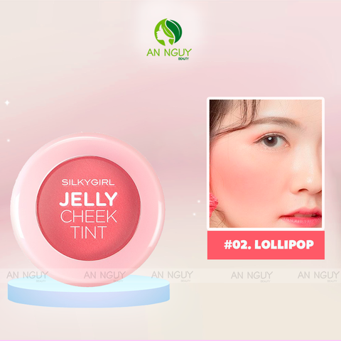 Má Hồng Dạng Thạch SilkyGirl Jelly Cheek Tint 3gr