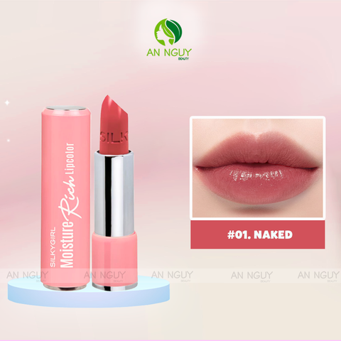 Son Dưỡng Có Màu SilkyGirl Moisture Rich Lipcolor 3.2g