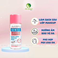 Nước Tẩy Trang Silkygirl Gentle Micellar Cleansing Water Làm Sạch Da Dịu Nhẹ