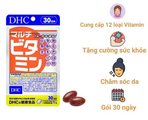 Viên Uống DHC Multi Vitamin 30 Ngày