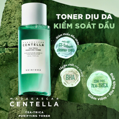 Nước Hoa Hồng Skin1004 Tea-Trica Purifying Toner Dịu Da, Kiểm Soát Dầu 210ml