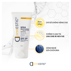 Kem Chống Nắng Hyaestic SF64 Skin Fusion Sun And Pollution Protector Bảo Vệ Da 50ml