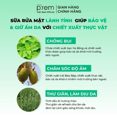 Sữa Rửa Mặt Make P:rem Safe Me Relief Moisture Cleansing Foam Dịu Nhẹ Cho Da 100ml