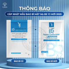 Mặt Nạ Yuejin B5x2 Repair Control EGF Dưỡng Ẩm Phục Hồi Da 25ml