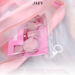 Bộ Chai Lọ Chiết Mỹ Phẩm Jary Travel 6 Món Bottle Set Nhiều Màu