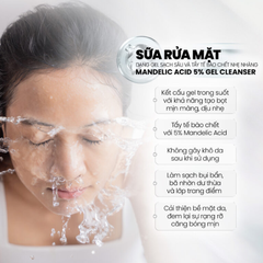 Sữa Rửa Mặt MD Care Mandelic 5% Gel Cleanser Làm Sạch Sâu 200ml