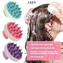 Lược Gội Đầu Massage Jary Scalp Massaging Shampoo Brush Nhiều Màu