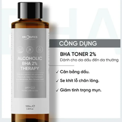 Nước Cân Bằng Da DrCeutics Alcoholic BHA 2% Therapy 100ml