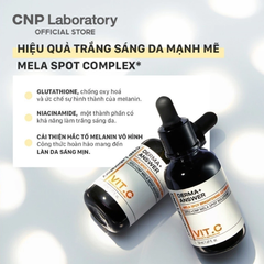 Tinh Chất CNP Laboratory Derma Answer Mela Spot Brightening Ampule Sáng Da, Mờ Thâm 15ml