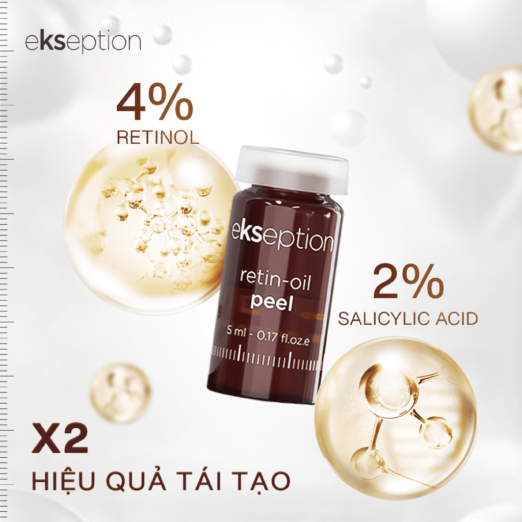 Tinh Chất Ekseption Retin-oil Peel Căng Bóng Da, Giảm Mụn 5ml