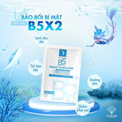 Mặt Nạ Yuejin B5x2 Repair Control EGF Dưỡng Ẩm Phục Hồi Da 25ml