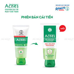 Gel Rửa Mặt Acnes Oil Control Cleanser Sạch Nhờn 100g