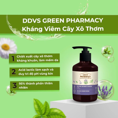Dung Dịch Vệ Sinh Zelenaya Apteka Green Pharmacy Gel For Intimate Chiết Xuất Thiên Nhiên 370ml
