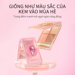 Bảng Phấn Mắt 4 Ô Colorkey Four Color Eyeshadow Raw Chocolate 4g