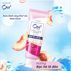 Kem Đánh Răng Ora2 Me Stain Clear Toothpaste 140g
