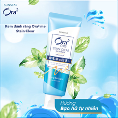 Kem Đánh Răng Ora2 Me Stain Clear Toothpaste 140g
