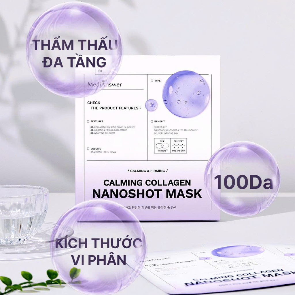 Mặt Nạ Thạch Medianswer Nanoshot Mask 37g