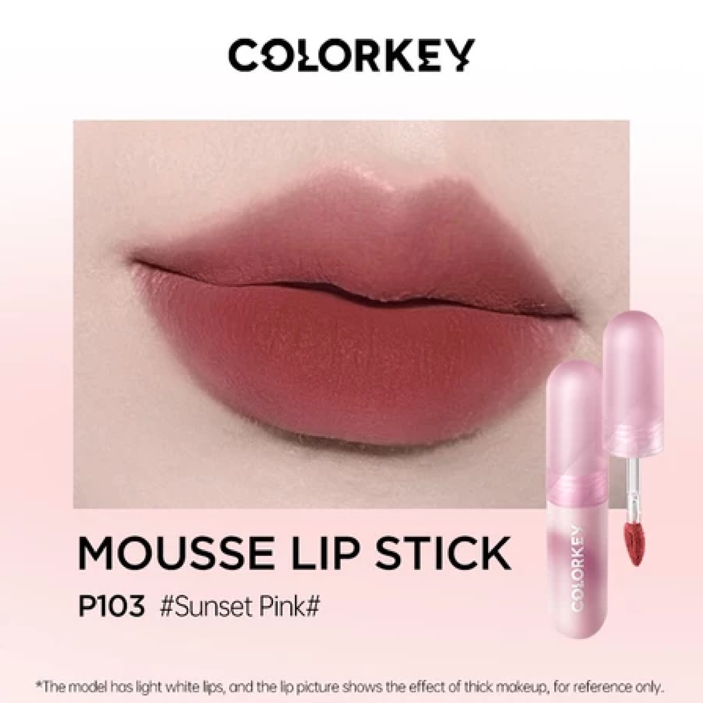 Son Kem Bùn Colorkey Mousse Lip Mud Matte 2g