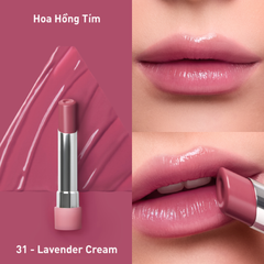 Son Bóng 3CE Glazy Lip Glow Dưỡng Ẩm 5g