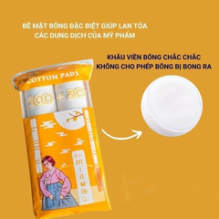Bông Tẩy Trang Minho Cotton Pads 230 Miếng