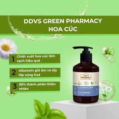 Dung Dịch Vệ Sinh Zelenaya Apteka Green Pharmacy Gel For Intimate Chiết Xuất Thiên Nhiên 370ml
