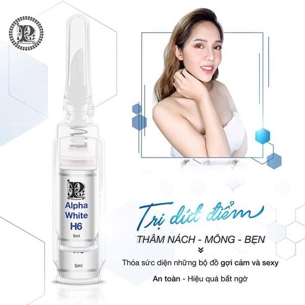 Kem Trị Thâm Alpha White H6 Mibiti Prudente 5ml