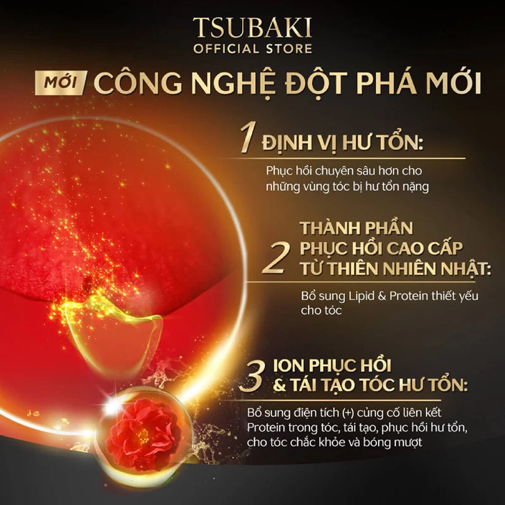 Túi Refill Dầu Gội Tsubaki Premium Ex Intensive Repair Shampoo 330ml