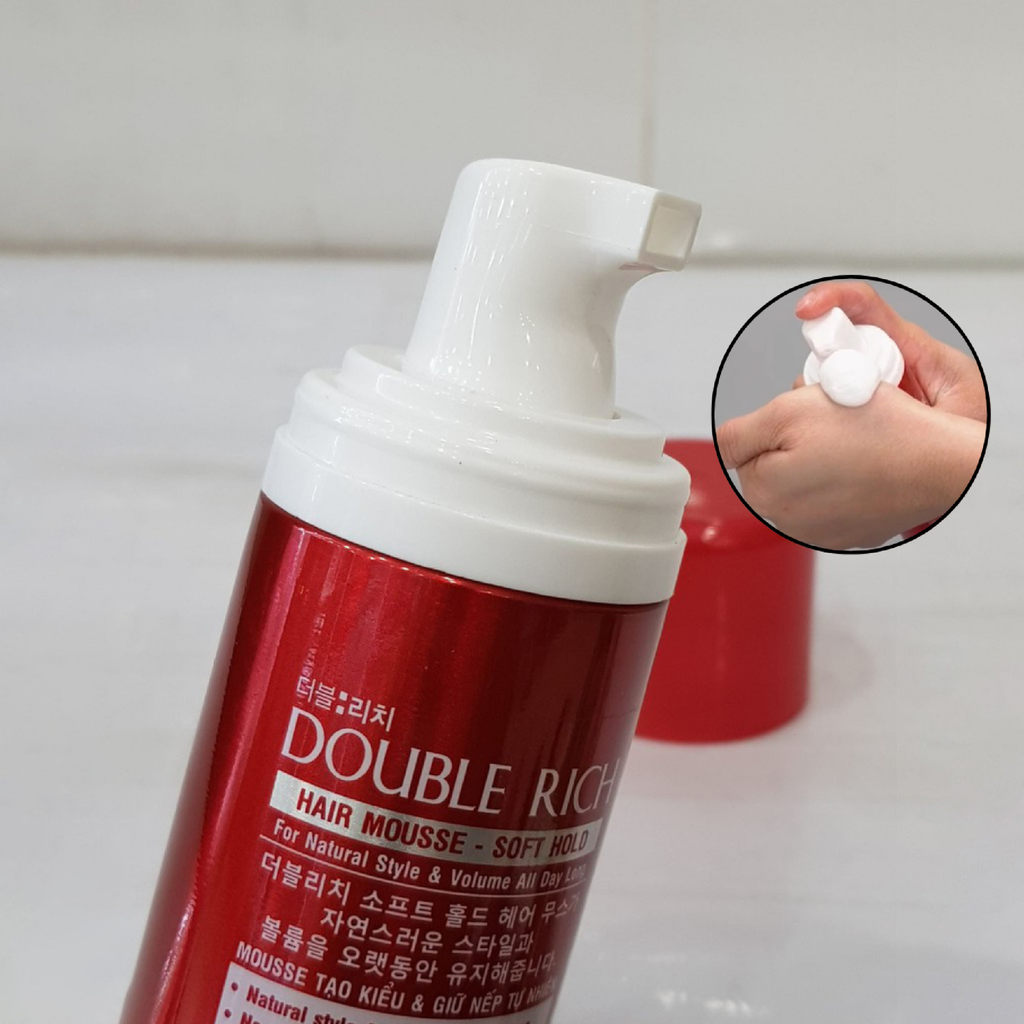 Xịt Cố Định Tóc Double Rich Hair Styling Strong Hold