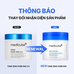 Nước Hoa Hồng Dạng Miếng Medicube Toner Pad