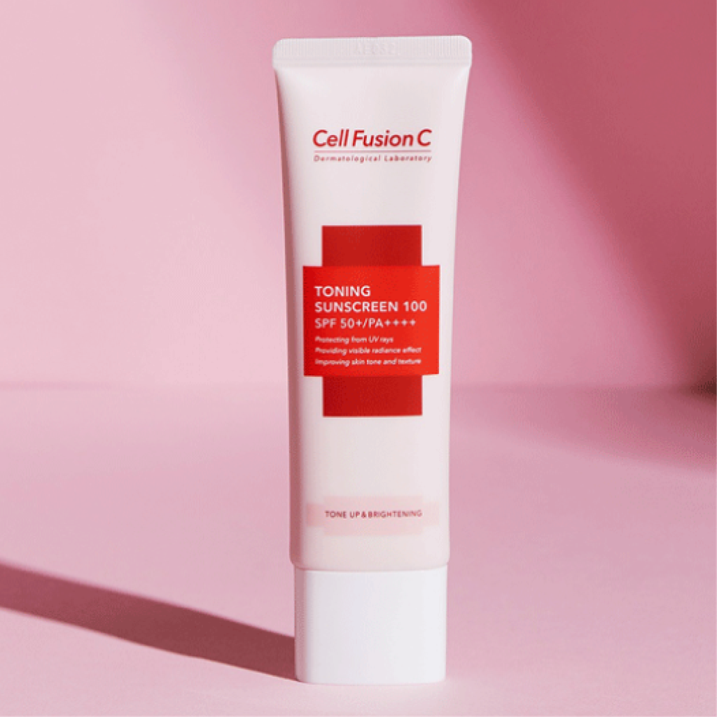Kem Chống Nắng Cell Fusion C Toning Sunscreen 100 SPF 50+ PA++++ Dưỡng Sáng, Nâng Tông Da 50ml