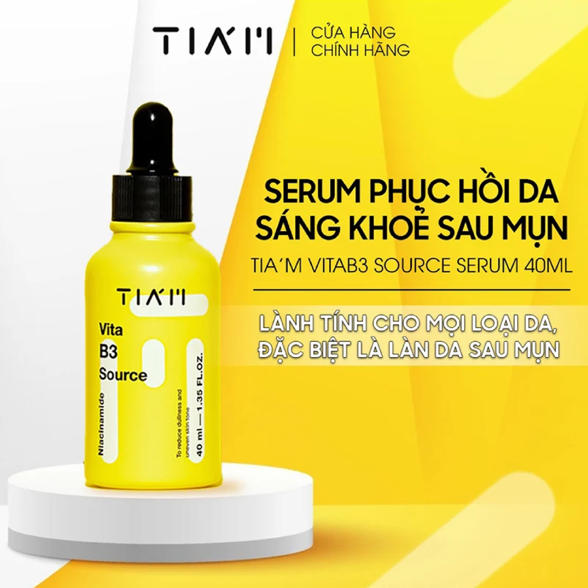 Tinh Chất Tia'm Vita B3 Source Serum Làm Sáng, Phục Hồi Da Sau MụnTinh Chất Tia'm  Vita B3 Source Serum Làm Sáng, Phục Hồi Da Sau Mụn 40m – annguy.beauty