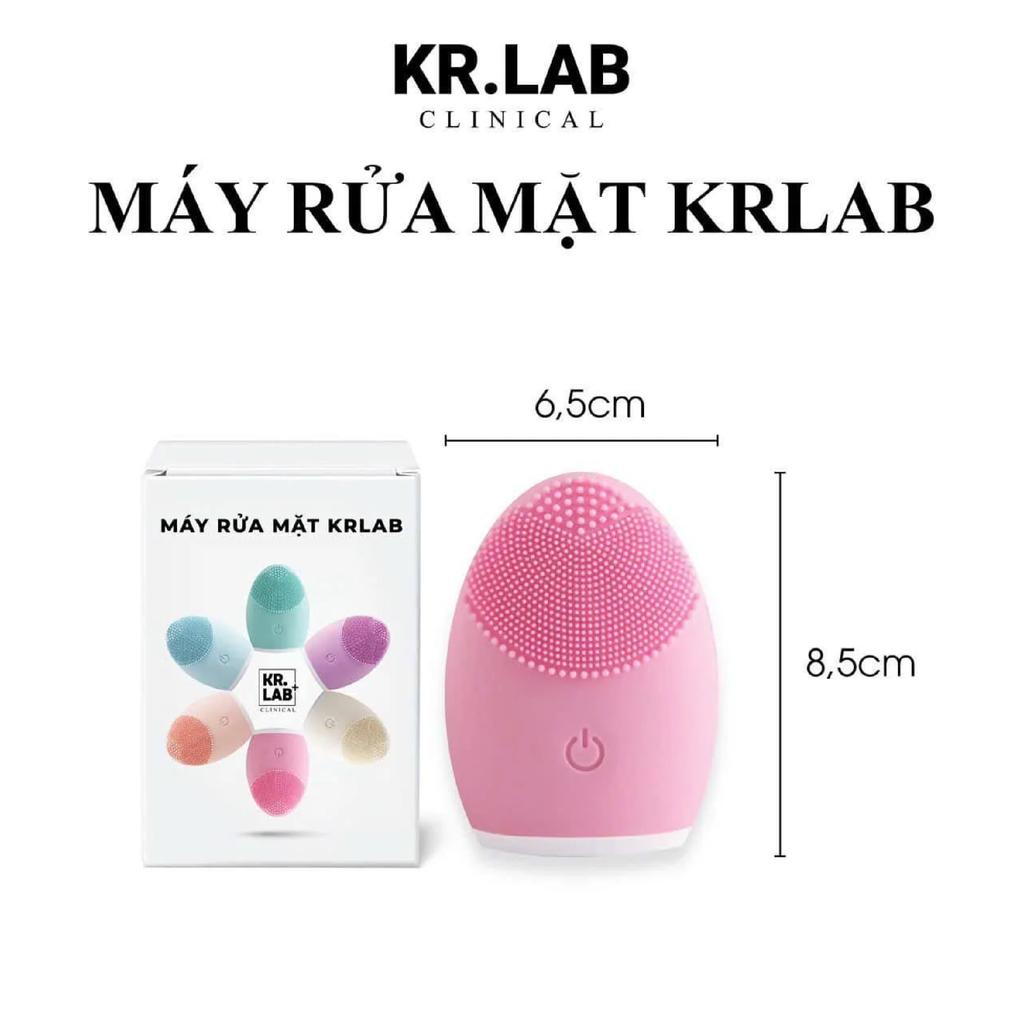 Máy Rửa Mặt Kr.Lab+ Nhiều Màu Xinh Xắn