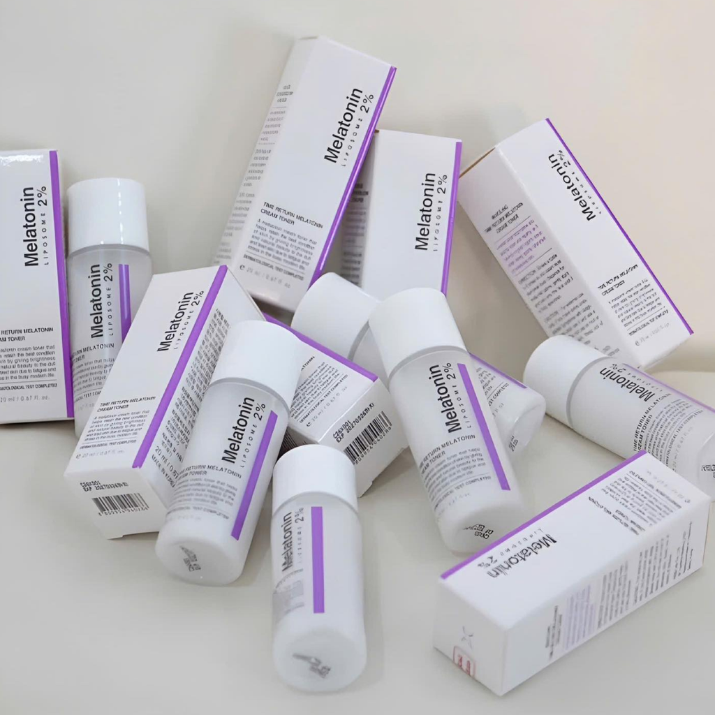 Nước Hoa Hồng Maxclinic Melatonin Liposome 2% Time Return Melatonin Cream Toner 20ml