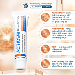 Gel Giảm Mụn Actidem Derma Extra Gel 18g
