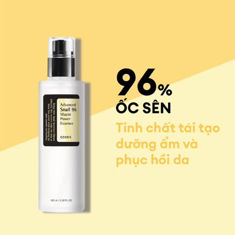 [Date: 20/11/2026] Tinh Chất Cosrx Advanced Snail 96 Mucin Power Essence 100ml