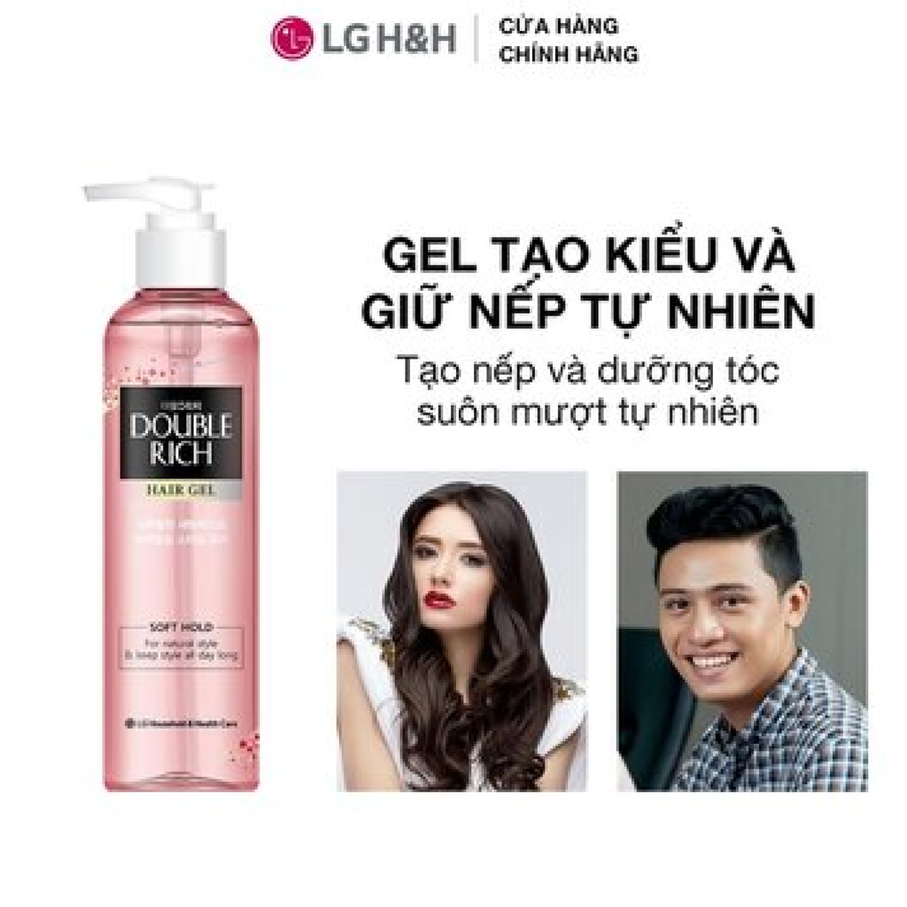 Gel Tạo Kiểu Tóc Double Rich Hair Gel 250ml