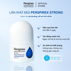 Lăn Khử Mùi Perspirex Extra - Effective Antiperspirant 5ml