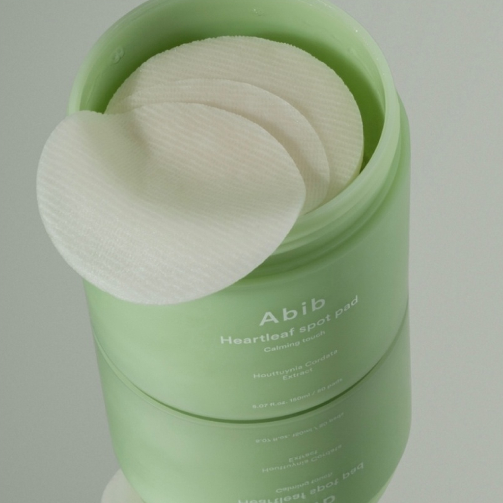 Nước Hoa Hồng Dạng Miếng Abib Heartleaf Spot Pad Calming Touch 80 Miếng