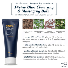 Sáp Tẩy Trang Oh! Oh! Divine Blue Cleansing & Massaging Balm