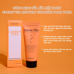 Sữa Rửa Mặt Naexy Recovery Cleansing Foam 100ml