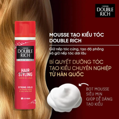 Xịt Cố Định Tóc Double Rich Hair Styling Strong Hold