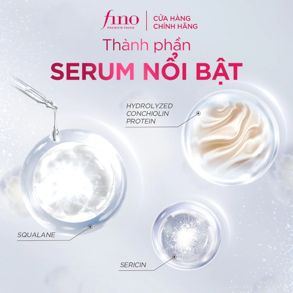 Dầu Dưỡng Tóc Cao Cấp Fino Premium Touch Airy Smooth Hair Oil Serum Cho Tóc Tơ, Mảnh 70ml