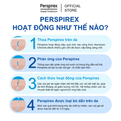 Lăn Khử Mùi Perspirex Extra - Effective Antiperspirant 5ml