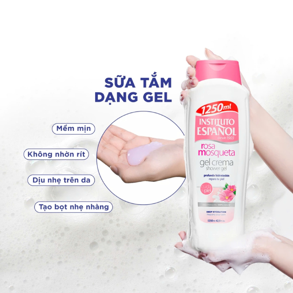 Gel Tắm Instituto Espanol Shower Gel 1250ml