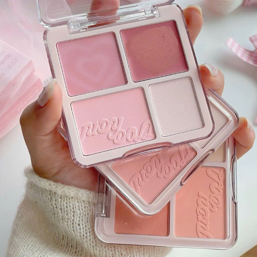 Phấn Má Hồng Và Bắt Sáng Judydoll Blush & Highlight Palette 9g