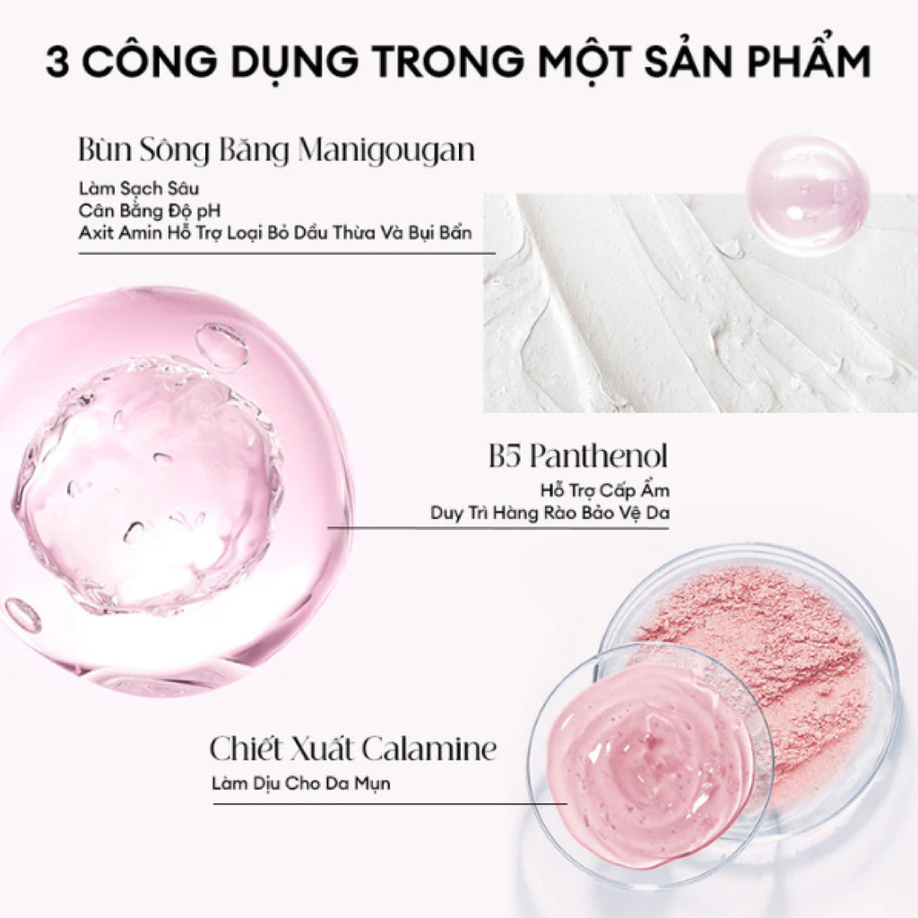 Sữa Rửa Mặt Đất Sét Colorkey Luminous Lotus Brightening Clay Cleanser
