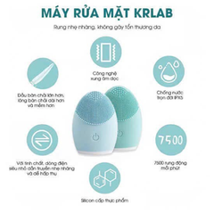 Máy Rửa Mặt Kr.Lab+ Nhiều Màu Xinh Xắn
