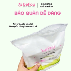 Bông Tẩy Trang Befou 100% Cotton Mềm Mại