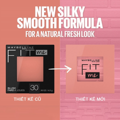 Phấn Má Hồng Dạng Nén Maybelline Fit Me Mịn Lì Chuẩn Màu 4.5g