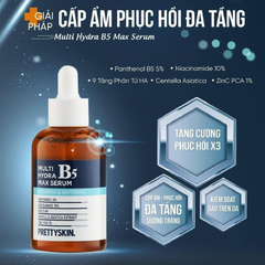 Tinh Chất Phục Hồi PrettySkin Multi Hydra B5 Max Serum Cho Da Dầu 50ml